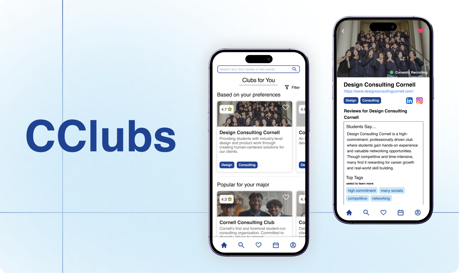 CClubs app cover
