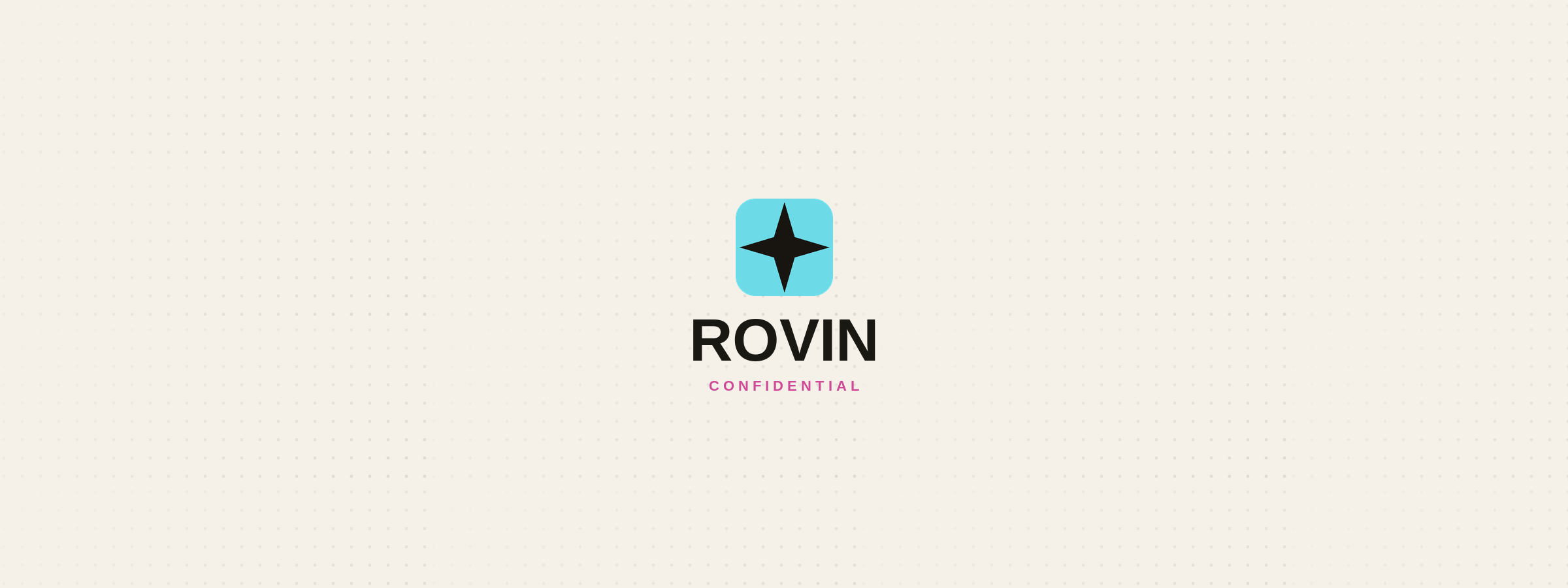 Rovin case study cover, marked confidential